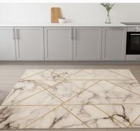 Raster elegant ontwerp marmeren vinyl tapijt