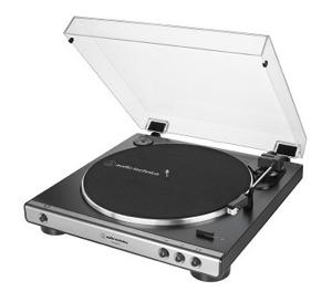 Audio-Technica AT-LP60XUSB Draaitafel met riemaandrijving Grijs, Metallic Volautomatisch