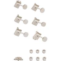 Fender Vintage Locking Tuning Machines nikkel met bushings (set van 6)