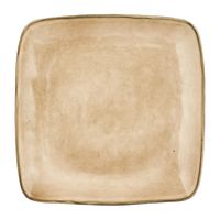 Vierkant bord Toscane - beige - 25x25 cm - thumbnail