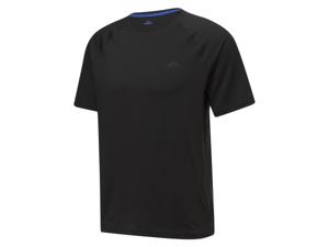 CRIVIT Heren sportshirt (Zwart, L)