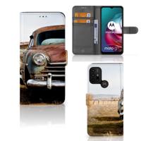 Motorola Moto G10 | G20 | G30 | Telefoonhoesje met foto | Vintage Auto
