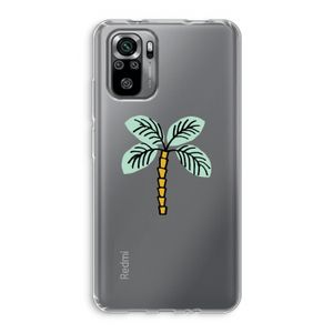 Palmboom: Xiaomi Redmi Note 10S Transparant Hoesje