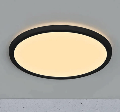 Badkamerlamp zwart &apos;Oja 29&apos; Nordlux led lamp 14.5 led lamp 29 cm