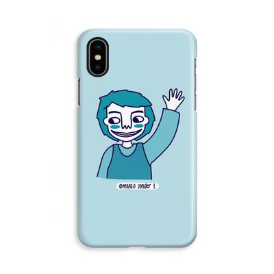 Zwaai: iPhone X Volledig Geprint Hoesje