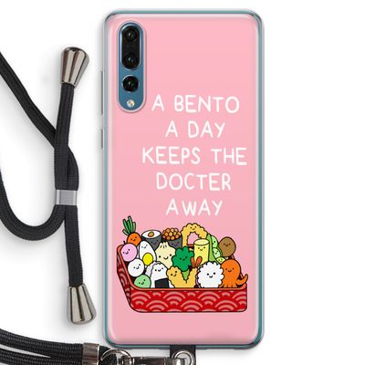 Bento a day: Huawei P20 Pro Transparant Hoesje met koord