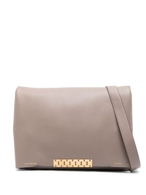 Victoria Beckham sac porté épaule Jumbo Chain - Tons neutres