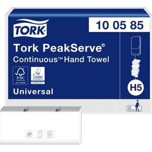 TORK 100585 PeakServe® Papieren handdoeken (l x b) 22.5 cm x 20.1 cm Wit 4920 stuk(s)
