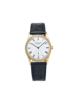 Patek Philippe montre Calatrava 30 mm pre-owned - Blanc
