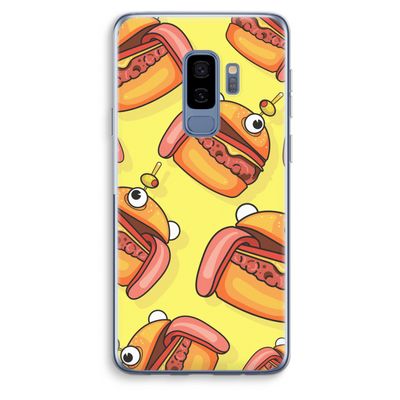 Hamburger: Samsung Galaxy S9 Plus Transparant Hoesje