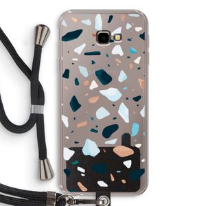 Terrazzo N°13: Samsung Galaxy J4 Plus Transparant Hoesje met koord