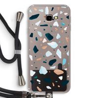 Terrazzo N°13: Samsung Galaxy J4 Plus Transparant Hoesje met koord
