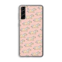 Ponys: Samsung Galaxy S21 Plus Transparant Hoesje