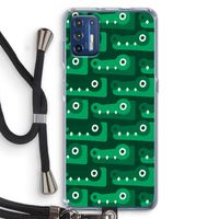 Crocs: Motorola Moto G9 Plus Transparant Hoesje met koord Crocs: Motorola Moto G9 Plus Transparant Hoesje met koord