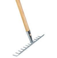 Tuinhark 12-tands 160cm steel - Talentools