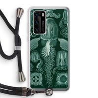 Haeckel Cubomedusae: Huawei P40 Transparant Hoesje met koord