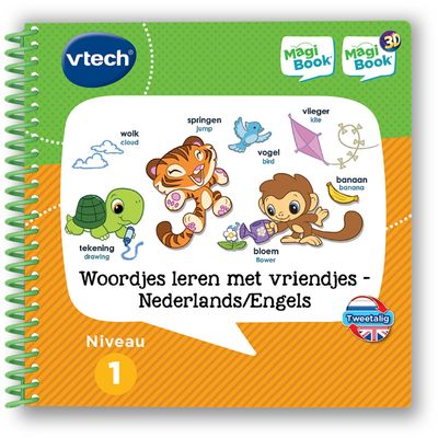 MagiBook - Woordjes leren met vriendjes Leerboek