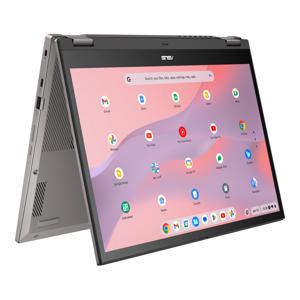 ASUS Chromebook CX34 Flip CB3401FBA-LZ0187 35,6 cm (14") Touchscreen WUXGA Intel® Core™ i5 i5-1235U 16 GB LPDDR4x-SDRAM 256 GB SSD Wi-Fi 6E (802.11ax) ChromeOS Grijs