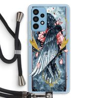 Golden Raven: Samsung Galaxy A52 Transparant Hoesje met koord