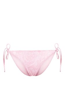 Versace bas de bikini à imprimé Barocco - Rose