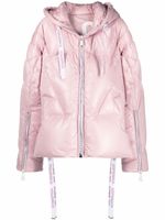 Khrisjoy veste matelassée à capuche - Rose