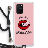 Badass Babes Club: Samsung Galaxy S10 Lite Transparant Hoesje met koord