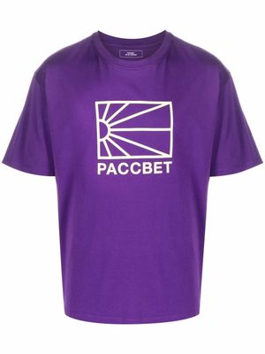 RASSVET t-shirt à logo imprimé - Violet