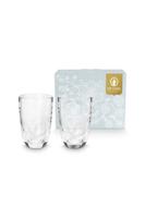 Pip Studio Set/2 Longdrinkglazen Bloem Wit