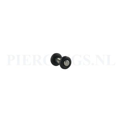 Plug met O-ringen 3 mm 3 mm