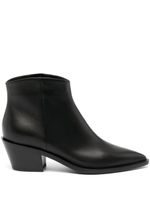 Gianvito Rossi bottes en cuir à bout pointu 60 mm - Noir - thumbnail