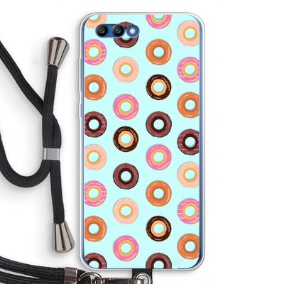 Donuts: Honor 10 Transparant Hoesje met koord