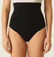 J&C corrigerende tailleslip met kant - Hoge buik corrigerende shapewear brief