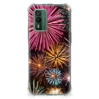 Nokia XR21 Anti Shock Bumper Case Vuurwerk