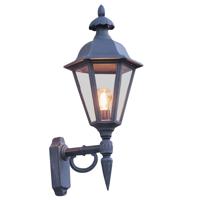 KonstSmide Klassieke muurlampPallas Up 28cm zwart - 481-750