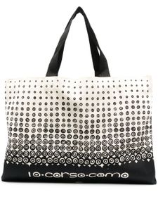 10 CORSO COMO sac cabas à logo imprimé - Noir