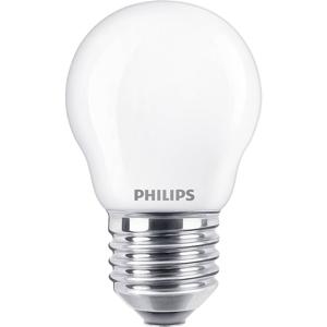 Philips Lighting 76391600 LED-lamp Energielabel F (A - G) E27 Kogel 4.3 W = 40 W Warmwit (Ø x l) 4.5 cm x 8 cm 2 stuk(s)