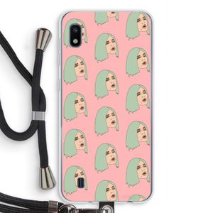 King Kylie: Samsung Galaxy A10 Transparant Hoesje met koord