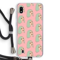 King Kylie: Samsung Galaxy A10 Transparant Hoesje met koord