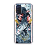 Golden Raven: Samsung Galaxy A03s Transparant Hoesje