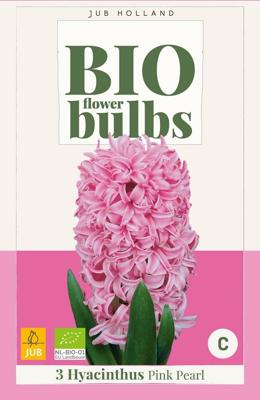 Bio Hyacint pink pearl 3 bollen