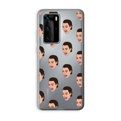 Ugly Cry Call: Huawei P40 Pro Transparant Hoesje