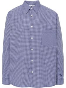 Acne Studios chemise pied-de-poule - Bleu