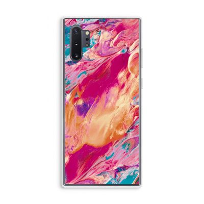 Pastel Echoes: Samsung Galaxy Note 10 Plus Transparant Hoesje