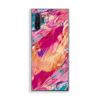 Pastel Echoes: Samsung Galaxy Note 10 Plus Transparant Hoesje