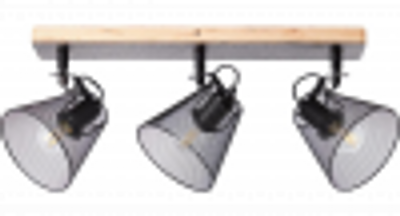Brilliant 40130/76 - 3 Spots Plafondlamp Metaal/Hout