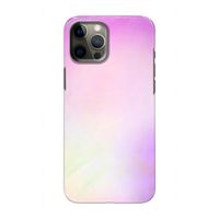 Flow mist pastel: Volledig geprint iPhone 12 Hoesje