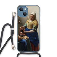 The Milkmaid: iPhone 13 Transparant Hoesje met koord