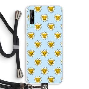 Leeuwenkoppen: Huawei P Smart Pro Transparant Hoesje met koord