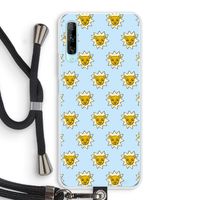 Leeuwenkoppen: Huawei P Smart Pro Transparant Hoesje met koord