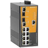 Weidmüller IE-SW-AL10M-8TX-2GC Industrial Ethernet Switch 10 / 100 / 1000 MBit/s